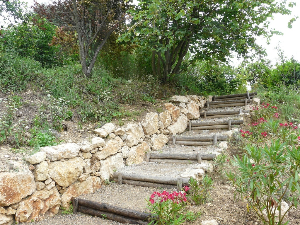 Construire son propre escalier de jardin