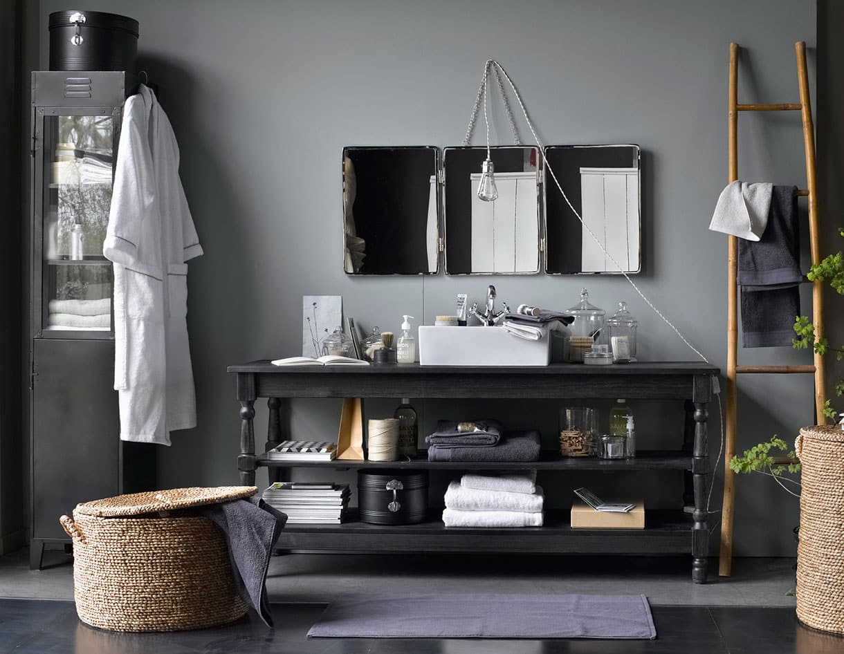 Un miroir, un accessoire déco pour agrandir l’espace