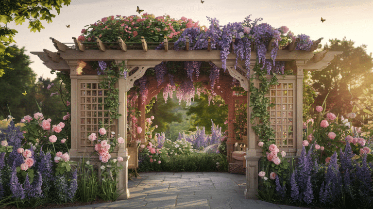 Comment créer une pergola fleurie ?