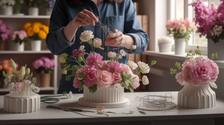 Quelles sont les techniques de sculpture florale?