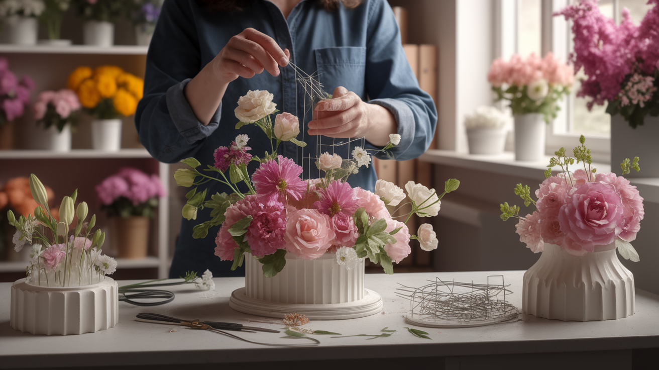Quelles sont les techniques de sculpture florale ?
