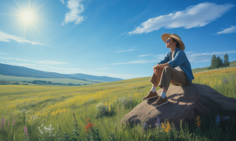 Comment apprécier un paysage ensoleillé ?