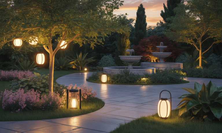 Comment choisir un éclairage adapté à votre jardin ?