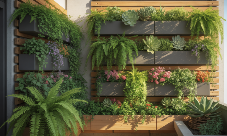Les jardins verticaux : une solution pour les petits espaces