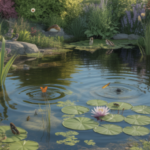 Comment intégrer un bassin dans votre jardin pour la biodiversité ?