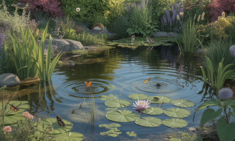 Comment intégrer un bassin dans votre jardin pour la biodiversité ?