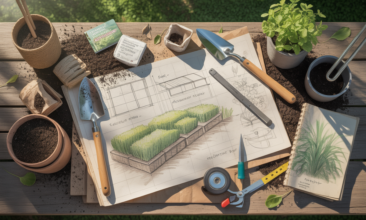 découvrez les étapes essentielles pour créer un plan de jardinage fonctionnel et optimiser l'espace de votre jardin pour une culture réussie.