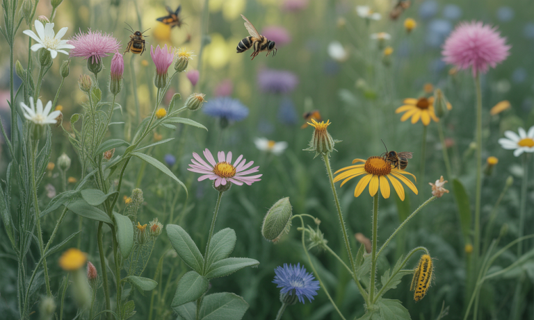 Les bienfaits des fleurs sauvages dans votre jardin