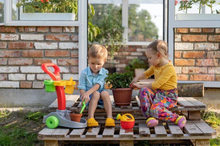 Les étapes pour créer un jardin sensoriel pour les enfants
