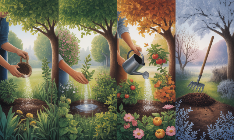 Les rituels saisonniers pour un jardin plus vivant