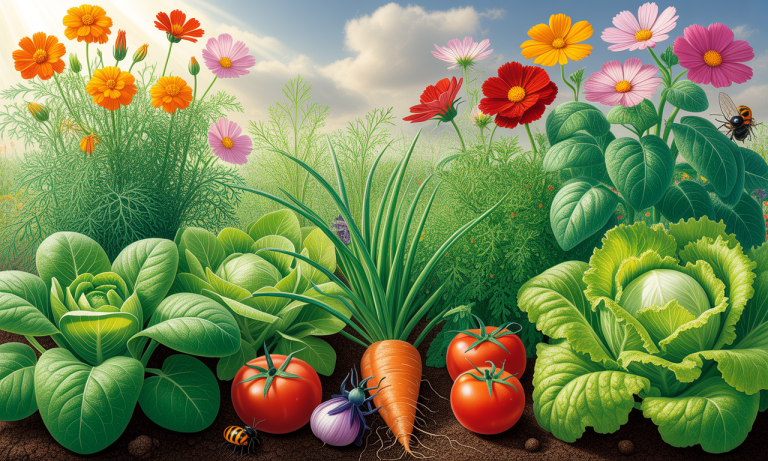Comment faire cohabiter fleurs et légumes dans votre jardin ?